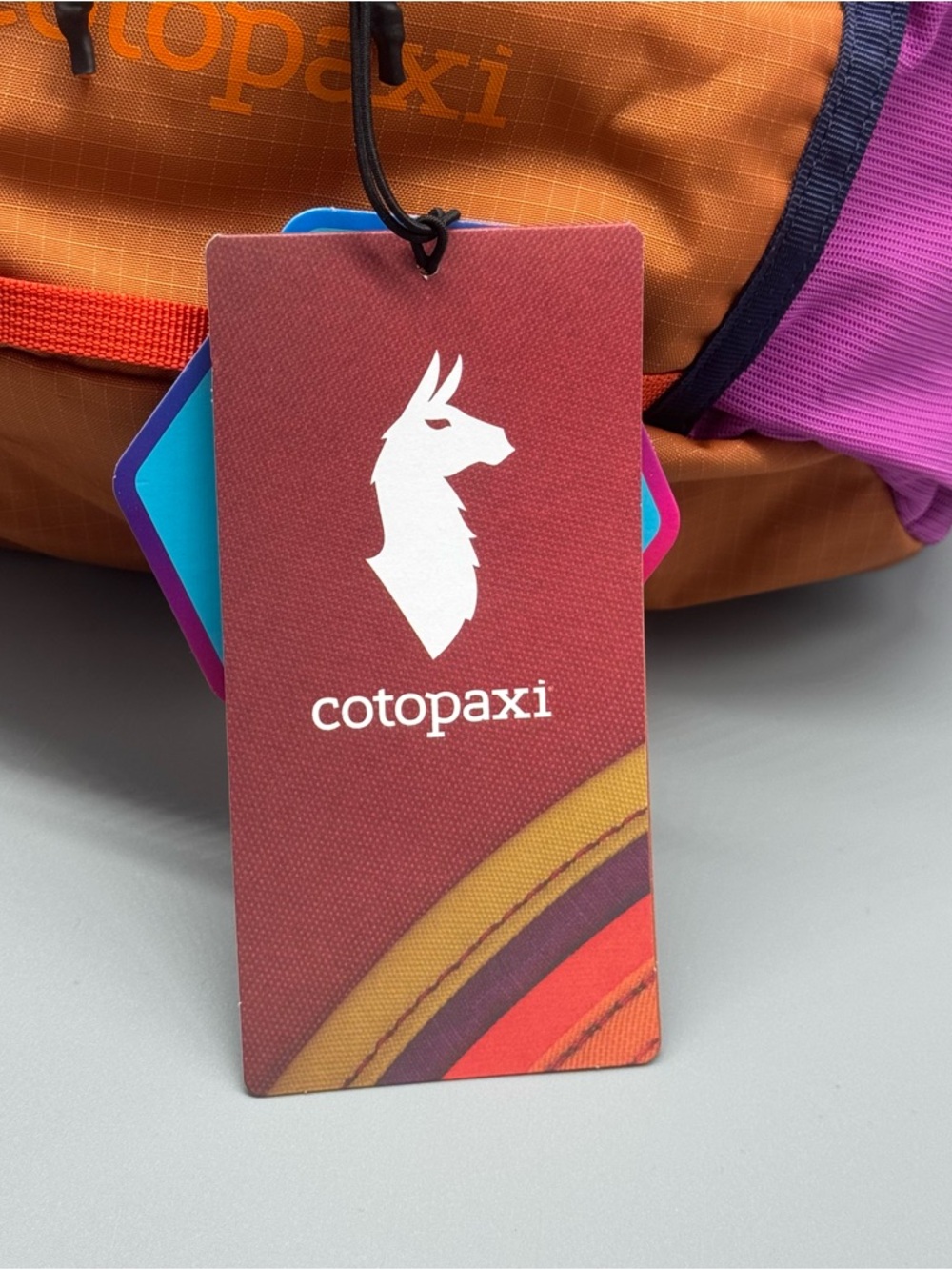 NEW Cotopaxi Lagos 5L Hydration Hip Pack 2L Bladder Mezcal Foxglove Orange Pink - Picture 6 of 14